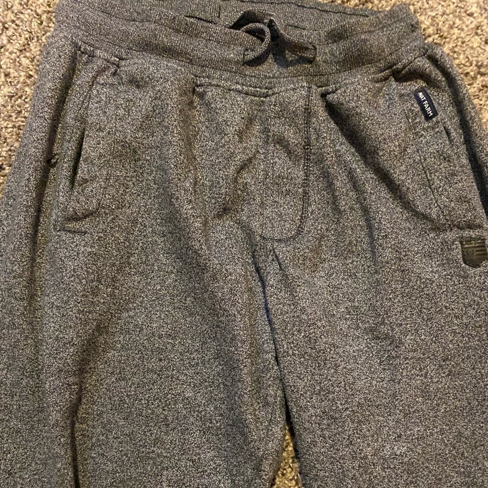Mens gray and black Phat Farm sweatpants